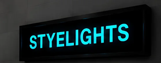 STYELIGHTS™ Semi-Rigid Series used for signage and brand displays