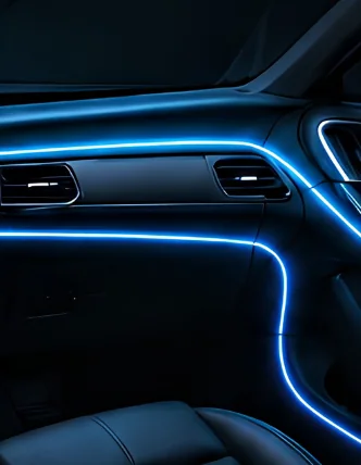 STYELIGHTS™ Wire Series used for automotive interiors