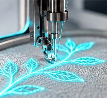 STYELIGHTS™ Thread Series used for machine embroidery