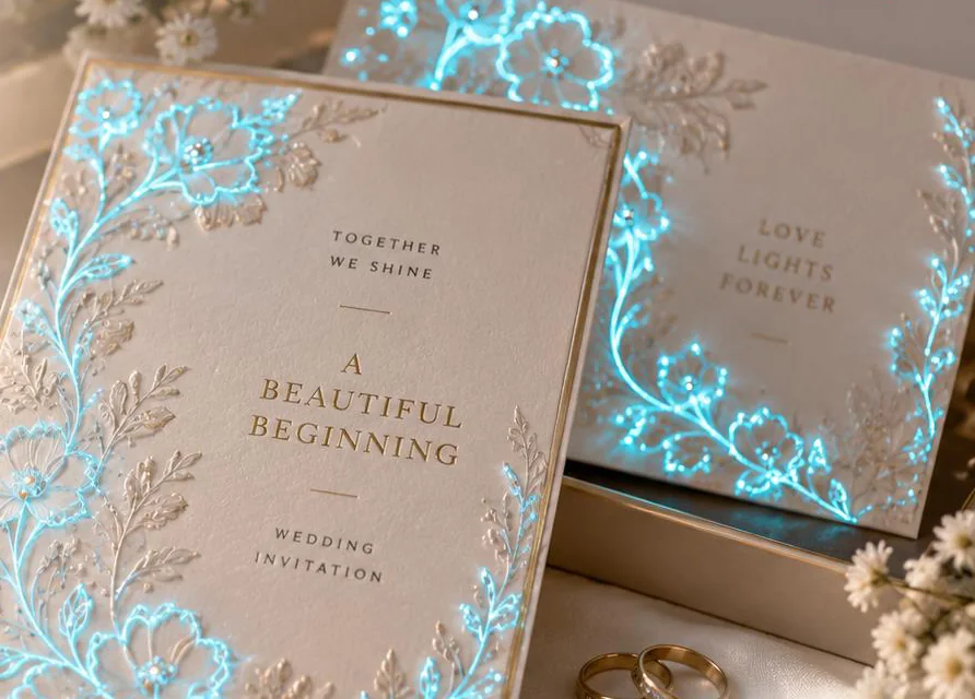 STYELIGHTS™ Thread Series used for invitations and keepsakes