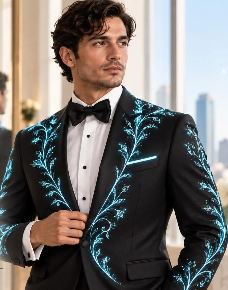 STYELIGHTS™ Thread Series used for tuxedos